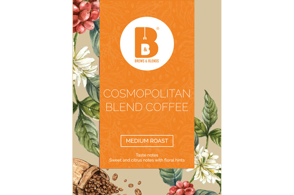 Cosmopolitan Blend | 100% Arabica | Pack of 10 Drip Coffee
