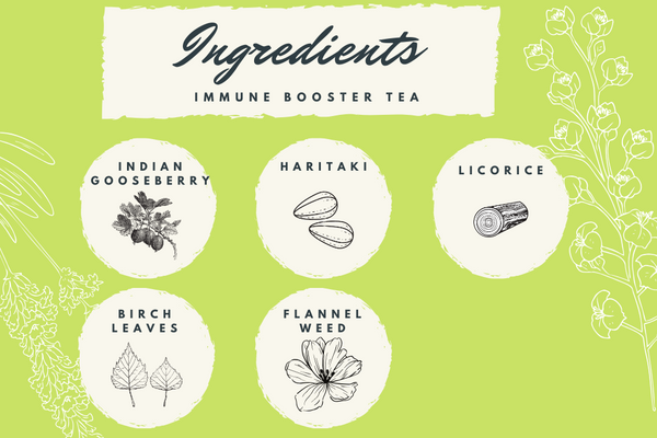 Immune Booster Wellness Tea - Exotic Wellness Health Tea Coffee -BREWS & BLENDS