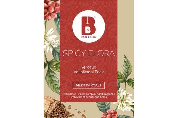 SPICY FLORA | 100% Arabica | Pack of 10 Drip Coffee